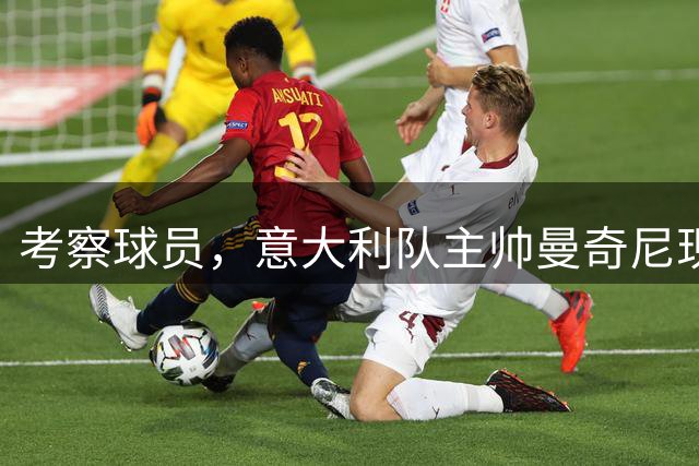 考察球员，意大利队主帅曼奇尼现场观看罗马战亚特兰大